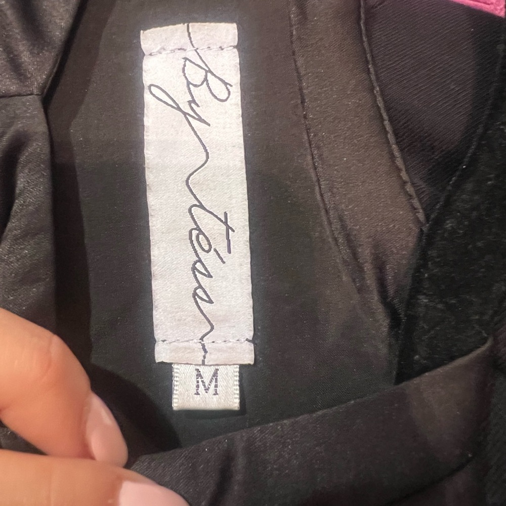 Chic Black Long Sleeve Maxi Dress - Picture 3 of 3